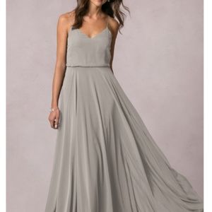 Jenny Yoo Inesse in Earl Grey, Size 4